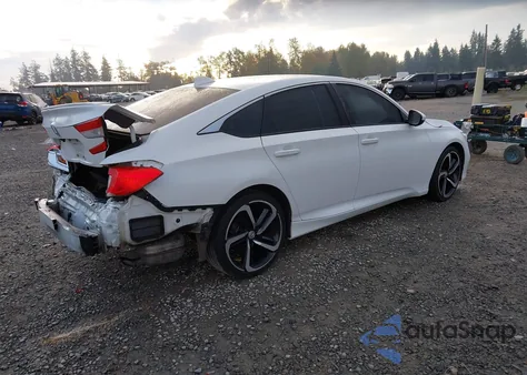 2018 Honda Accord Sport из США, поврежденный, VIN 1HGCV1F31JA077155